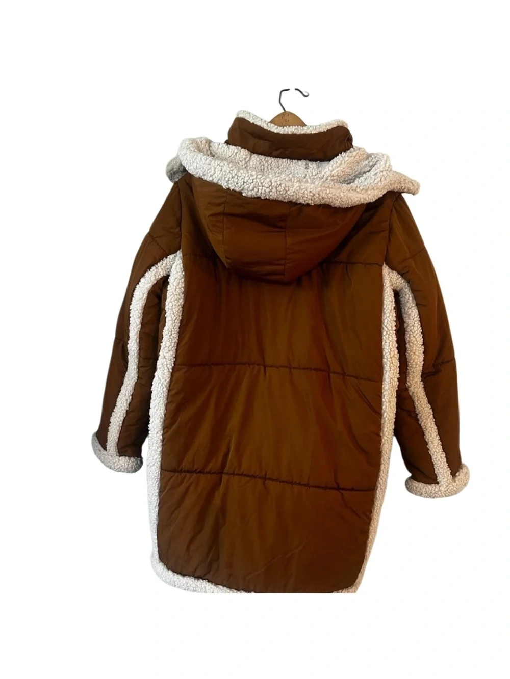 J.Crew Snowday Sherpa Trim Puffer Coat – Size Small Signature Puffer